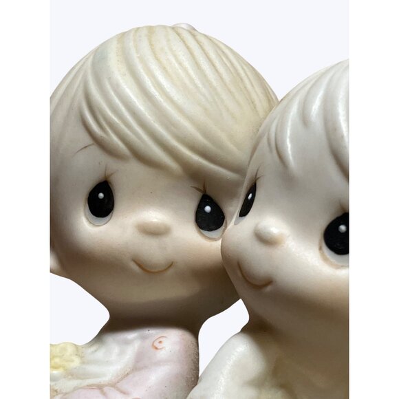 Precious Moments 1978 Jonathan & David Love One Another Figurine Enesco Imports - Picture 15 of 15